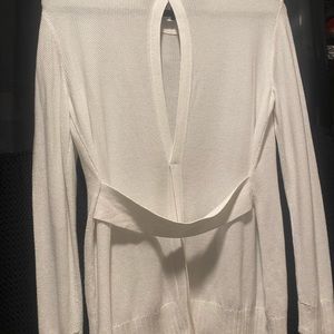 Lulu Lemon sweater with cute back and thumb holes!